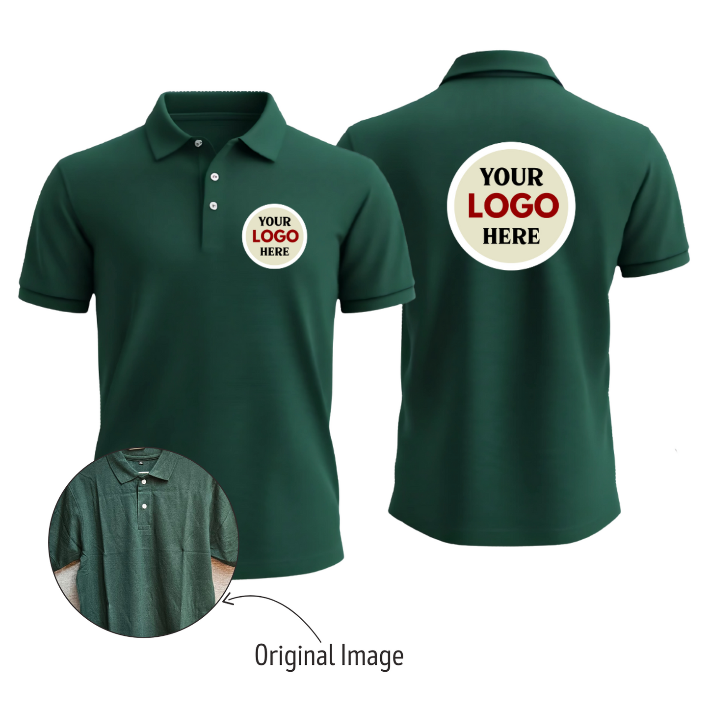 Customized Polo T-Shirts (Cotton)