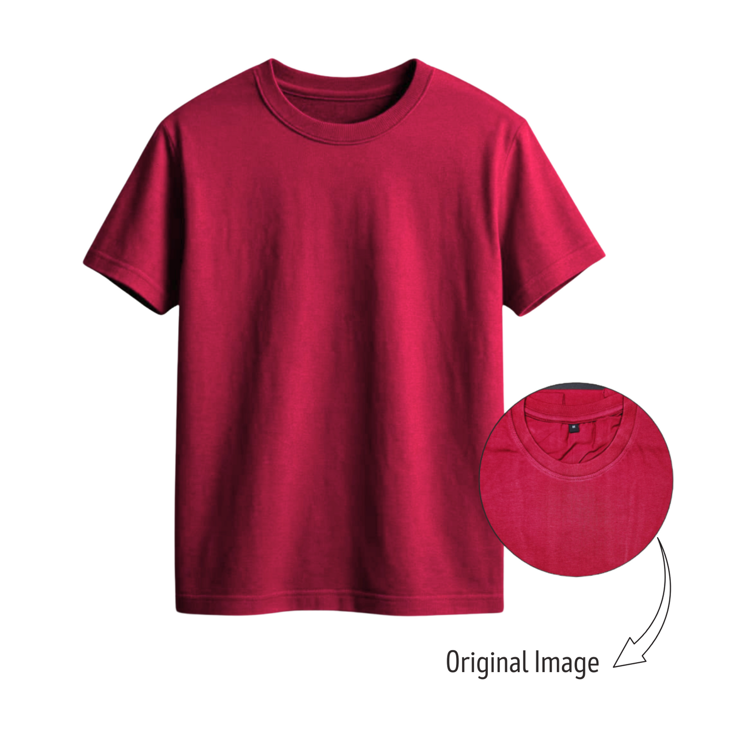 Regular Fit T-Shirts 180 GSM With Brand Logo Customization