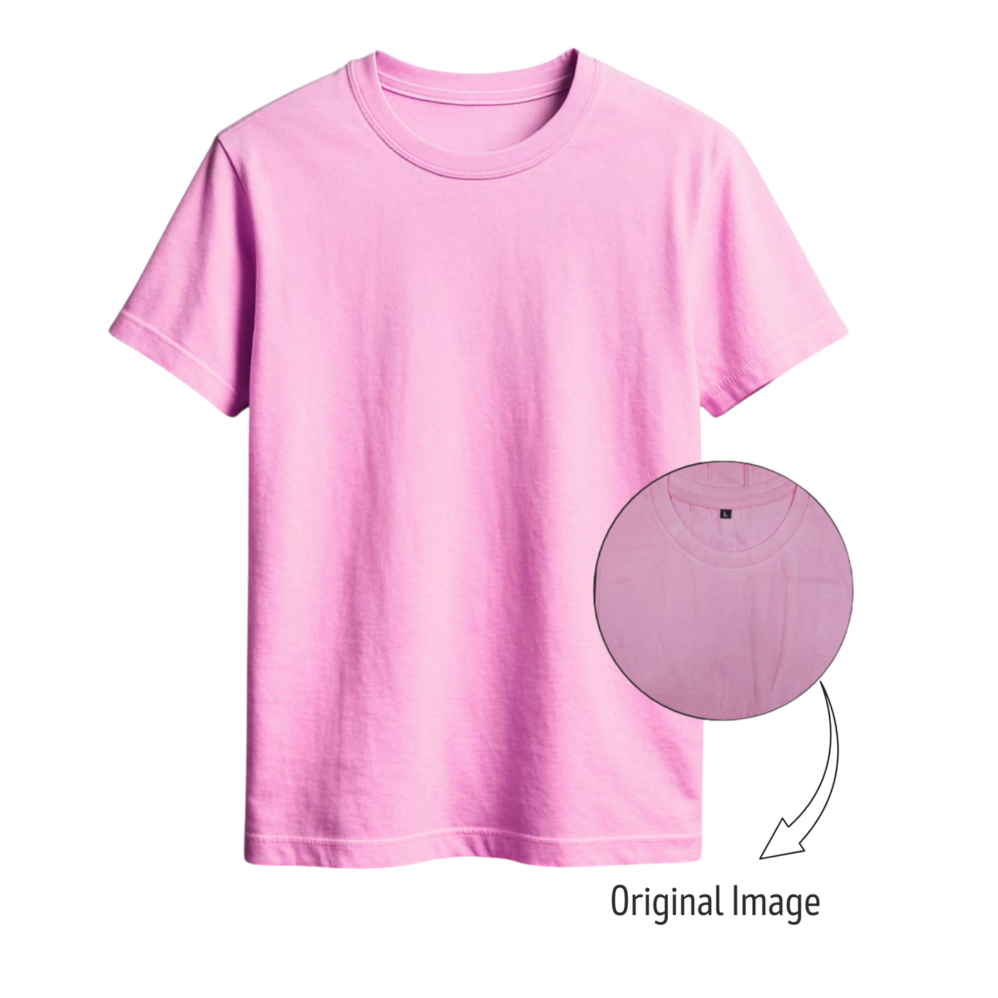 Regular Fit T-Shirts 180 GSM With Brand Logo Customization
