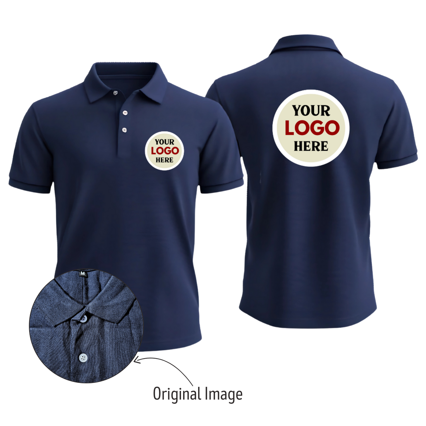 Customized Polo T-Shirts (Cotton)