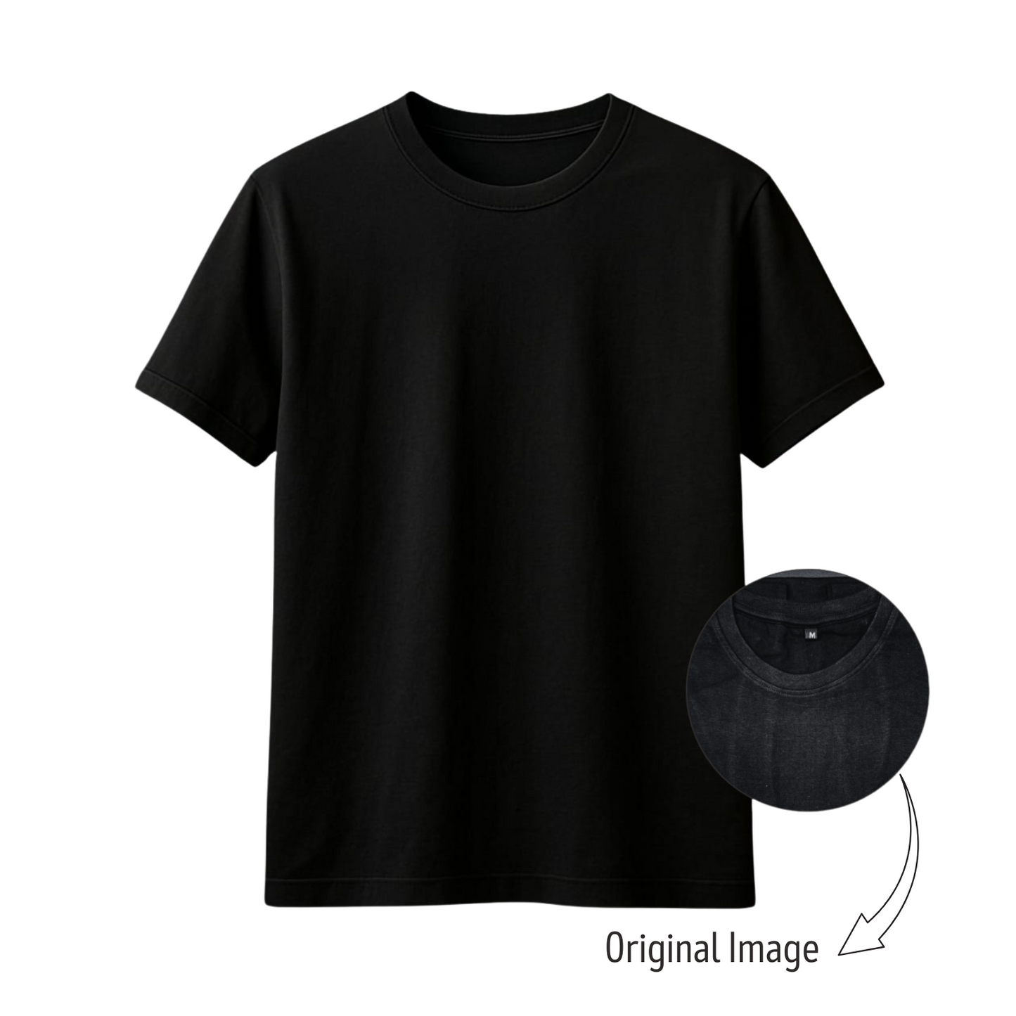 Regular Fit T-Shirts 180 GSM With Brand Logo Customization