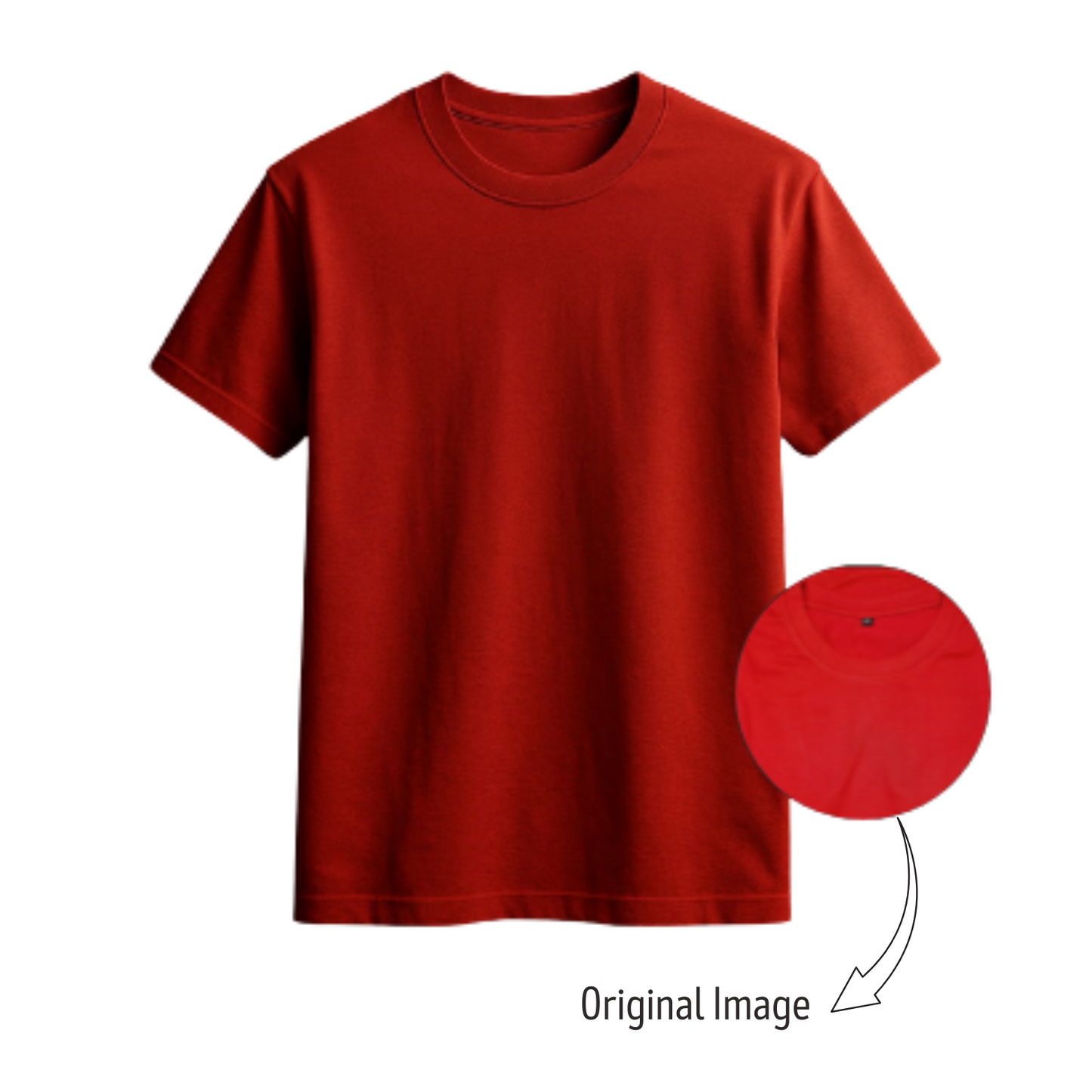 Regular Fit T-Shirts 180 GSM With Brand Logo Customization