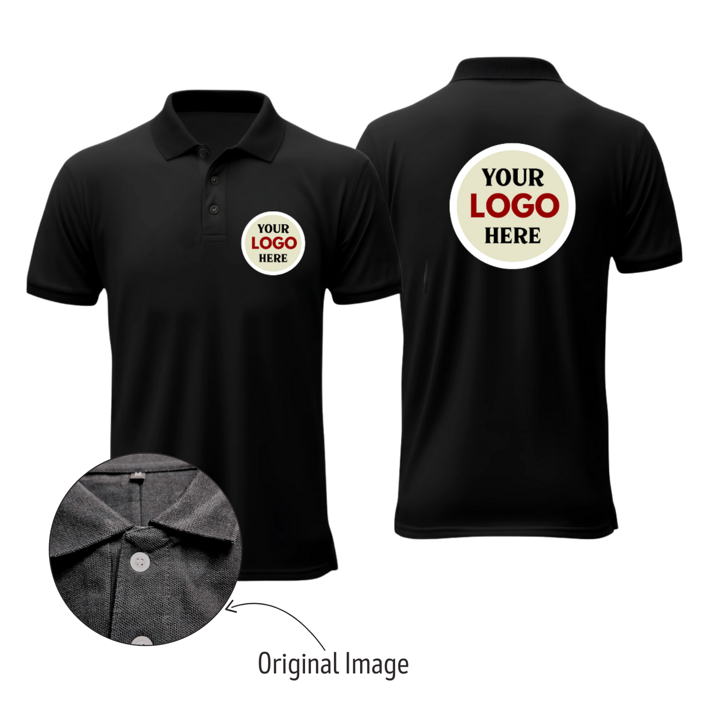 Customized Polo T-Shirts (Cotton)