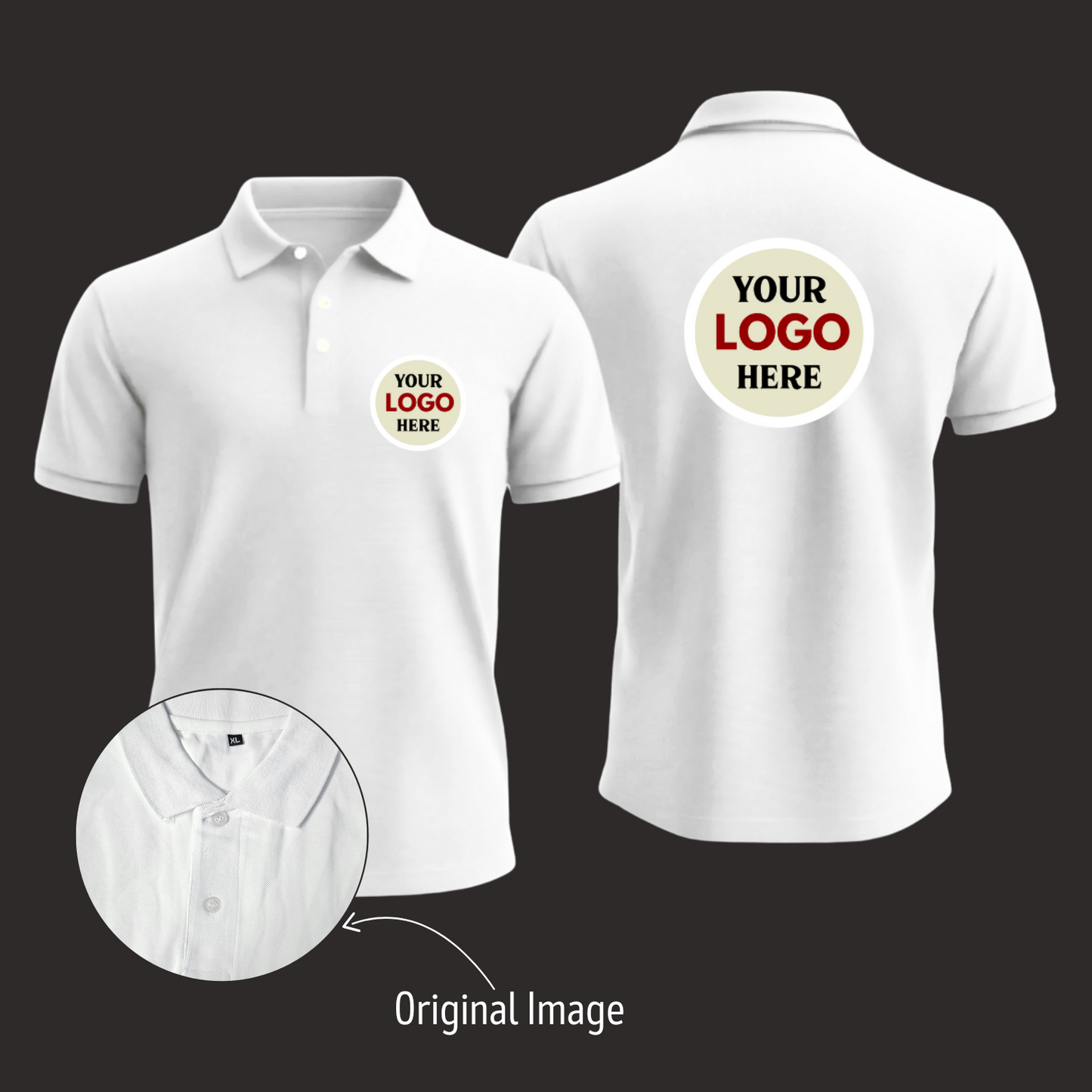 Customized Polo T-Shirts (Cotton)
