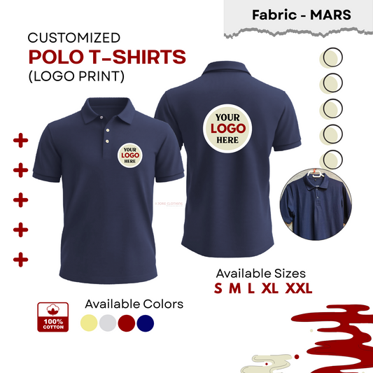 Customized Polo T-Shirts (MARS)