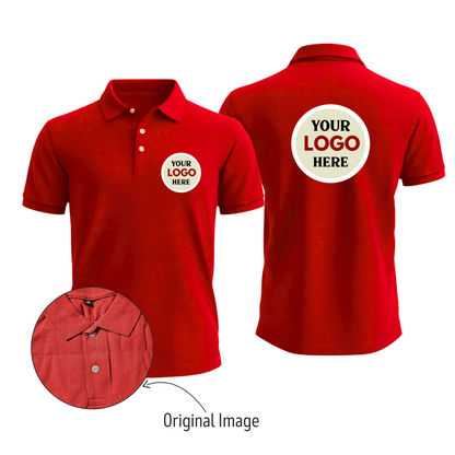 Customized Polo T-Shirts (Cotton) [More than 10 T-shirts]