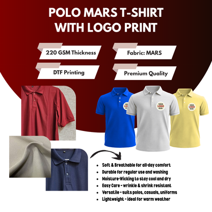 Customized Polo T-Shirts (MARS)