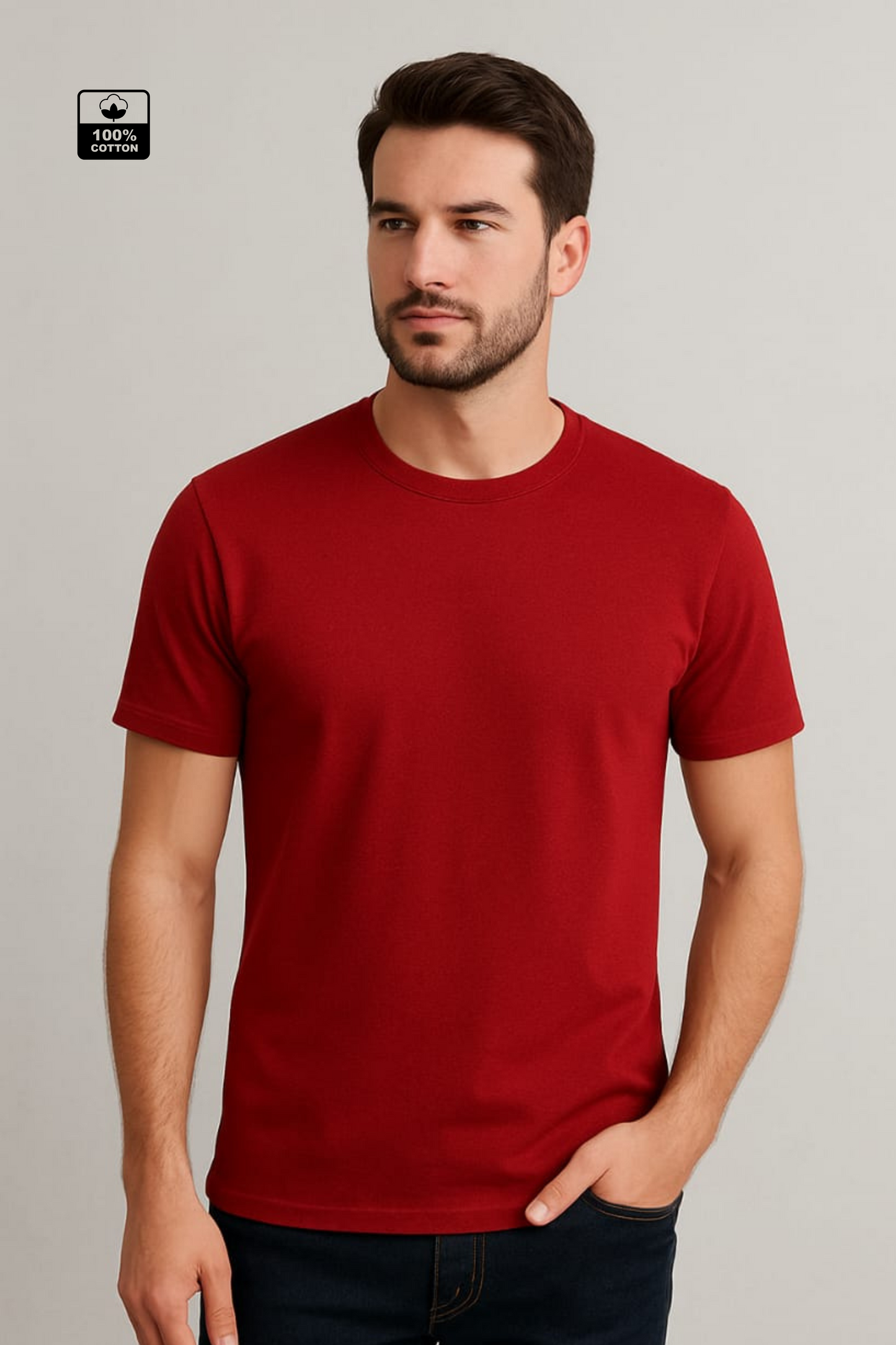 Regular Fit T-Shirts 180 GSM With Customization