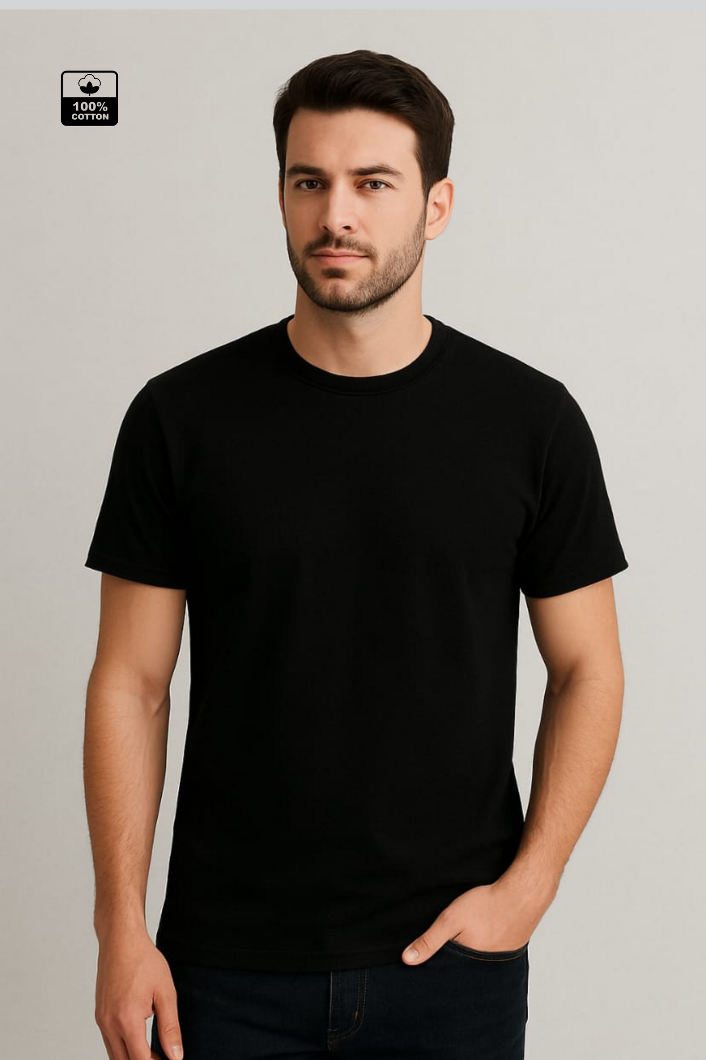 Regular Fit T-Shirts 180 GSM With Customization