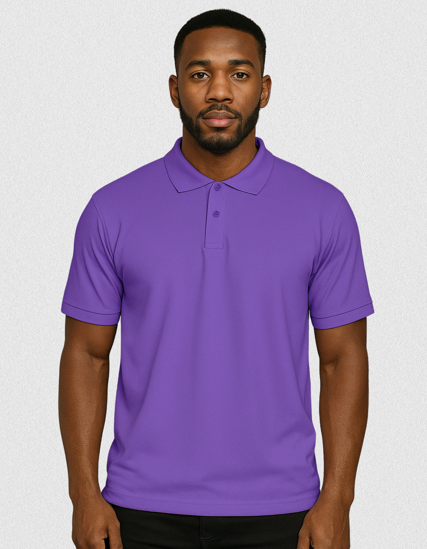 Poly-Cotton T-shirt [Purple]