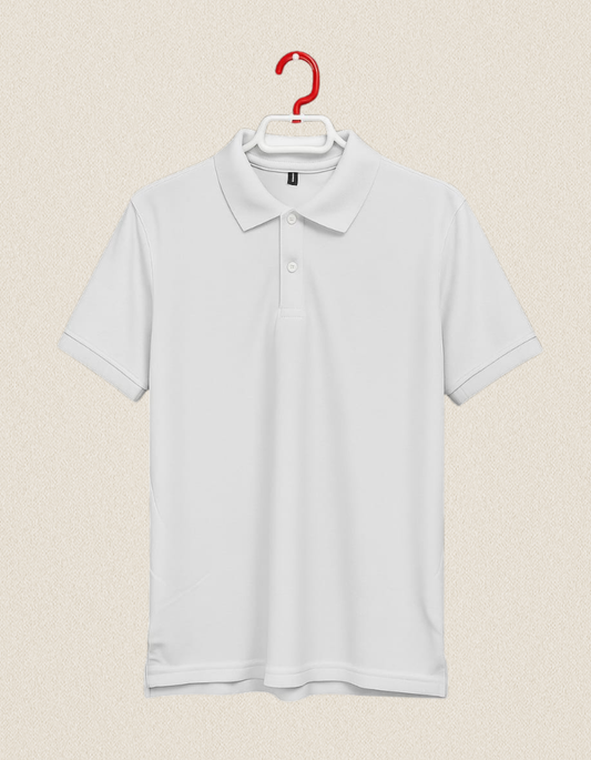 Mars Polo T-shirts [White]