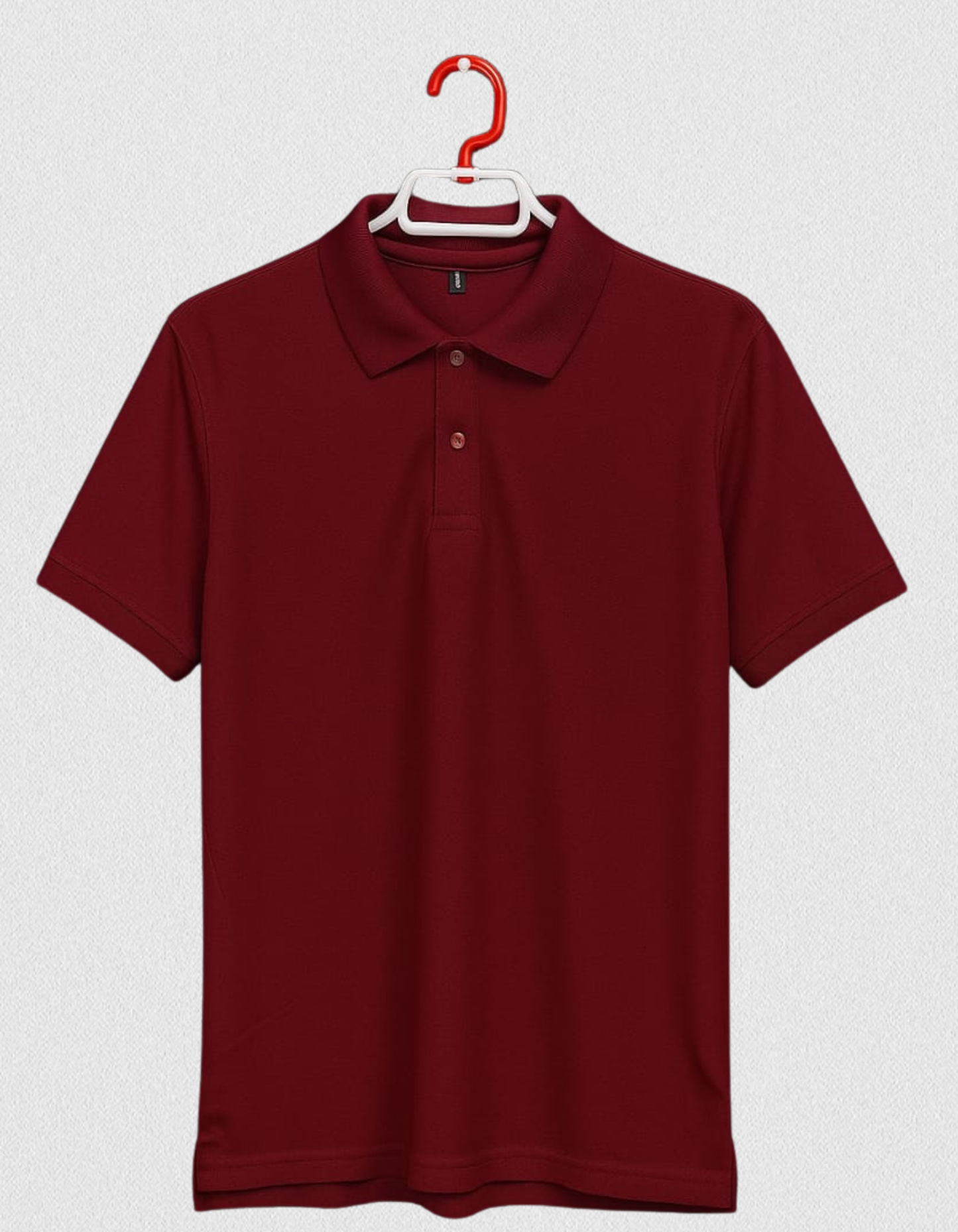 Mars Polo T-shirts [Maroon]