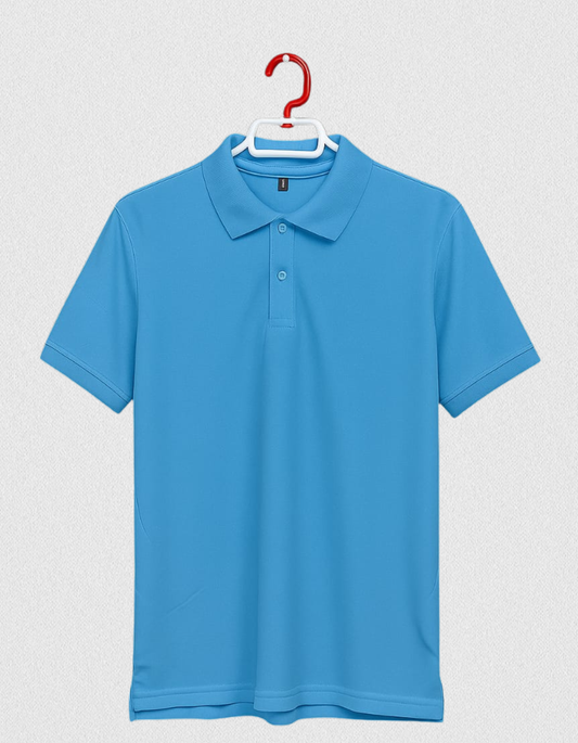 Mars Polo T-shirts [Sky Blue]