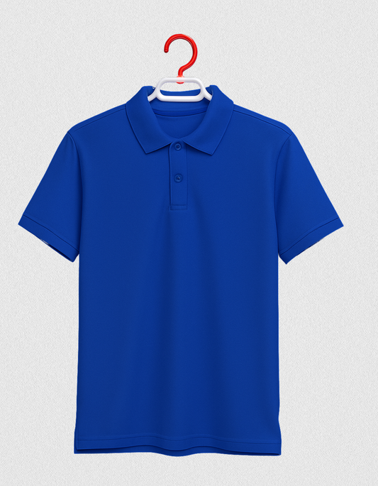Mars Polo T-shirts [Royal blue]