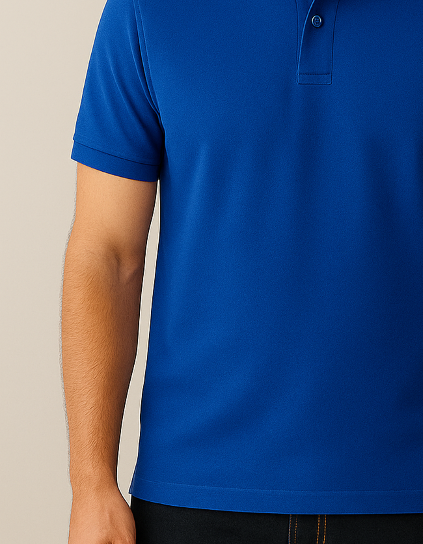 100% Cotton Polo T-shirt [Royal Blue]