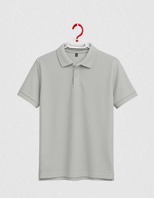 Mars Polo T-shirts [Lite Grey]